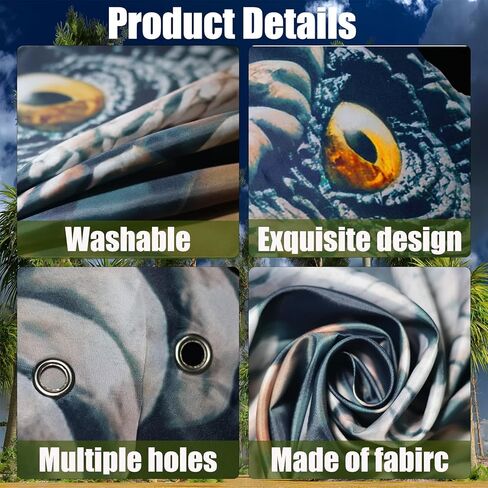 ديناصور حفلة عيد ميلاد زينة ديناصور حديقة الشرفة راية خلفية هالوين دينو لوازم الحفلات باب الديكور راية صورة كشك خلفية معلقة لعيد ميلاد ديناصور صور كشك الدعائم in Kuwait