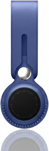 علامة موقع الحيوانات الأليفة بمشبك مع حامل - متوافقة مع Apple Find My (iOS فقط)، تصميم معلق مضاد للفقد، حافظة خفيفة الوزن ومقاومة للماء للقطط والأطواق والحقائب (أزرق) in Kuwait