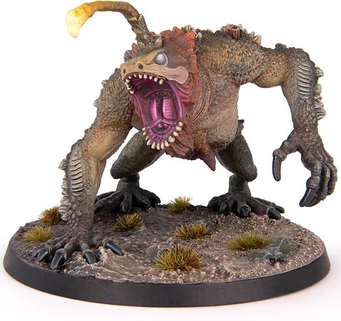 Modiphius Entertainment: Fallout Miniatures: Creatures - Angler - 32mm Resin Figure & 50mm Scenic Base, Unpainted & Unassembled, Tabletop RPG Set in Saudi Arabia