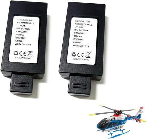 2 حزمة بطاريات لطائرة هليكوبتر RC C138 C190 C189 C186 C032 C123 C129 V2 K127 K170 (C138) in Kuwait