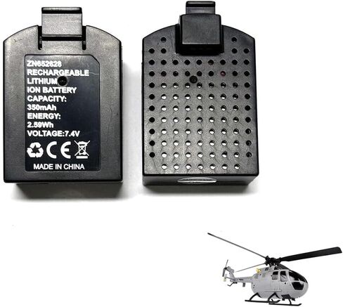 2 حزمة بطاريات لطائرة هليكوبتر RC C138 C190 C189 C186 C032 C123 C129 V2 K127 K170 (C138) in Kuwait