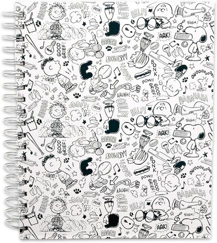 Peanuts Sketchbook Set - Bundle with Doodle Book Plus Markers, Stickers, Tattoos for Kids, Adults | Snoopy Journal Notebook Stationery Drawing Kit in Saudi Arabia