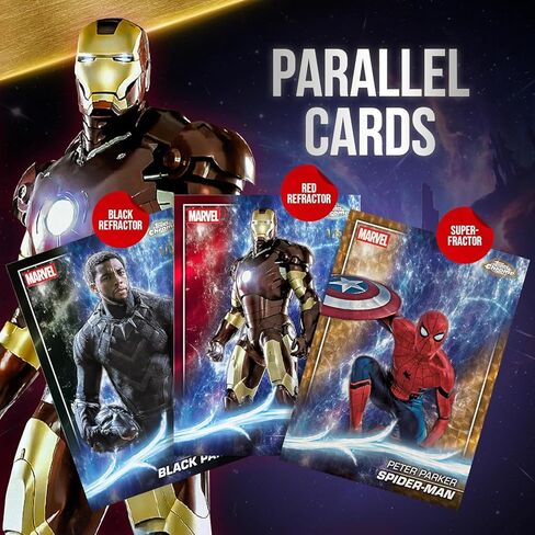 2025 Topps Marvel Studios Chrome - Factory Sealed - Hobby Box - Look for Autographs and Sketches in Saudi Arabia