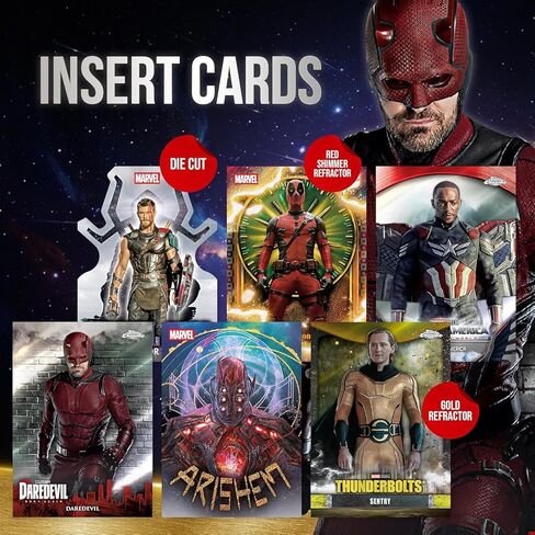 2025 Topps Marvel Studios Chrome - Factory Sealed - Hobby Box - Look for Autographs and Sketches in Saudi Arabia