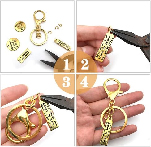 8 عبوات من سلاسل المفاتيح مع قطعتين من حلقات سلسلة المفاتيح، مجموعة من النتائج السائبة لسلسلة المفاتيح اليدوية، صنع مستلزمات الحرف اليدوية، الأجهزة المعدنية، خطاف دوار، خطاف، مشابك سحرية، خطافات in Kuwait