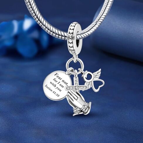 1Pc Silver Plated Fashionable Bear Rose Prayers Butterfly Series for Women Bracelets Bangles DIY Jewelry Making And Daily Outfit Matching Jewelry Decoration gifts for women mom in Saudi Arabia