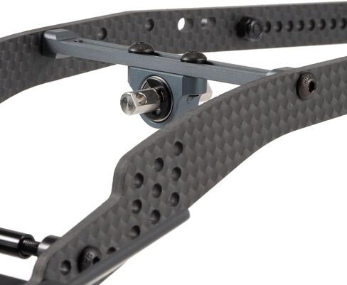 مجموعة هيكل ووصلات بناء مخصصة من ألياف الكربون LCG لـ 1/10 RC Rock Crawler عالية الخلوص (مجموعة الهيكل) in Saudi Arabia