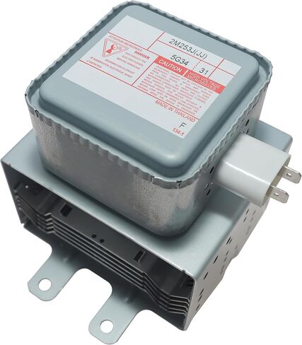 2M253JMagnetron Long Leg متوافق مع قطع الغيار لأفران الميكروويف ويرلبول 2M253J 2M240J 2M248J WMH32519HZ06 WPW10693025 QP5283206PAZ120 in Kuwait