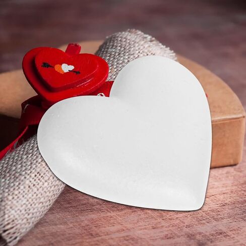 قلب إسفنجي من Angoily Craft، 3 قطع من كرات الإسفنج على شكل قلب، إكليل من البوليسترين لحفلات الزفاف DIY ترتيب الزهور في عيد الحب وديكورات الزفاف في يوم الزفاف والمشروعات الفنية لتزيين نماذج النحت in Kuwait