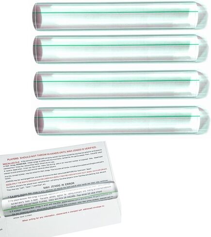 عبوتان من أداة البحث المكبرة لخط Mahjong لبطاقة NMJL مع خط توجيه، والإكسسوارات الأساسية للاعبي Mahjong (أزرق) in Kuwait