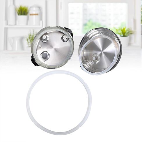 استبدال مانع التسرب من CHICIRIS لطباخ الضغط 8Qt، سهل التركيب، بدون رائحة طعام مختلطة، غسالة أطباق من السيليكون BPA غير موصى بها للطعام، قطعة واحدة من ملحقات إغلاق السيليكون in Saudi Arabia
