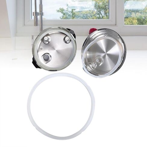 استبدال مانع التسرب من CHICIRIS لطباخ الضغط 8Qt، سهل التركيب، بدون رائحة طعام مختلطة، غسالة أطباق من السيليكون BPA غير موصى بها للطعام، قطعة واحدة من ملحقات إغلاق السيليكون in Saudi Arabia