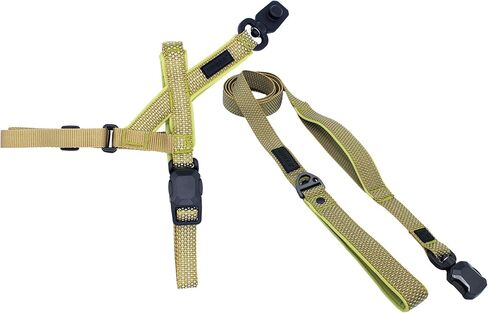 Magnetic Quick Clip: Easy Fit Harness w/Flat Leash,Black,Medium in Saudi Arabia