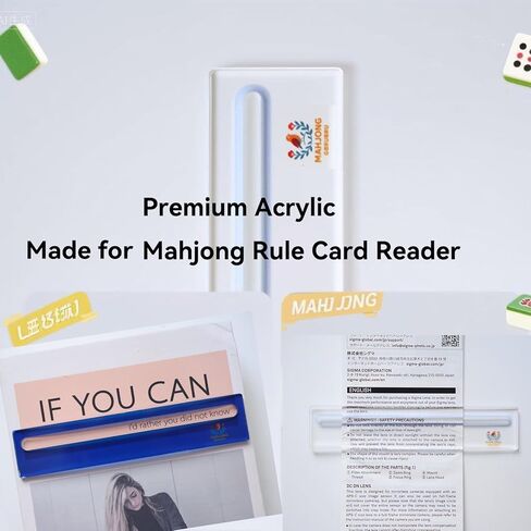 قارئ خط البطاقات 2026 لـ Mahjong - دليل العثور على الخطوط الأكريليك للمبتدئين والخبراء في ألعاب البلاط، شرائط قراءة أرجوانية شفافة مصنوعة لفكرة ملحقات ألعاب Mahjong (4 عبوات) in Kuwait