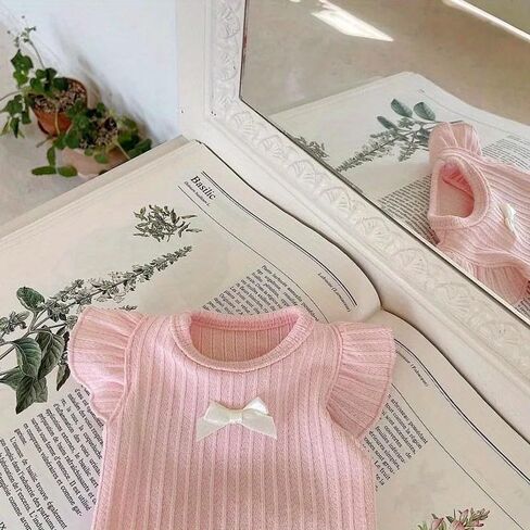 Adorable Dog Vest with Delicate Bowknot Teddy Clothes Summer Two-Legged Pet Apparel Cat Clothes Breathable Tank Top (White,X-Small) in Saudi Arabia