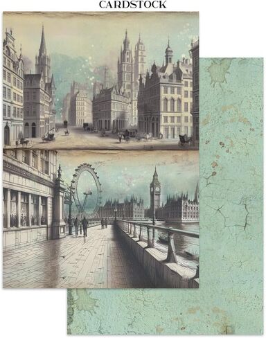 Stamperia - Junk Journal Stickers, Cut-Outs, and Backgrounds for Scrapbooks, Albums, Card Making, Bullet Journalling and More, Perfect for Hobbies, Crafts, and Gifting (Voyages Fantastiques) in Saudi Arabia