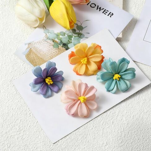 1200 Pcs Flower Stamens for Crafts, White Pearl Double Heads Stamens for Flower Making Artificial Flowers Stamen Hand-Made Matt Floral Stamen for Wedding Party Home Scrapbook Decoration, 10 Colors in Saudi Arabia