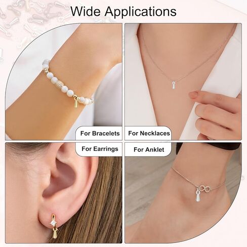 PATIKIL Extender Chain Teardrop, 400 Pcs Metal Tear Drop Dangle End Beads End Drop Charm Terminators for DIY Jewelry Findings Necklace Making Crafting Anklets, Gold Tone in Saudi Arabia