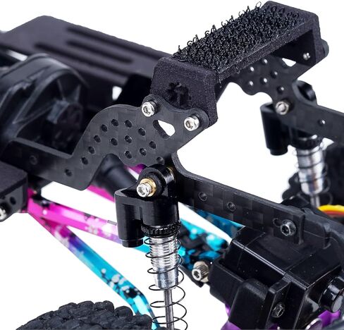 Carbon Fiber LCG Chassis Kit Frame Rail for Axial SCX24 Chevrolet C10 JLU Bronco Base Camp 1/24 RC Crawler Car in Saudi Arabia