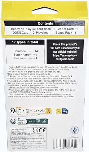 One Piece Card Game Card Game Starter Deck - ST-29 Egghead in Saudi Arabia