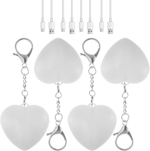 2Pcs Purse Glow Heart Light, LED Automatic Sensor Handbag Lights, Touch Activated Bag Light, Mini Handbag Purse Lamp for Purse Women Girls (Love) in Saudi Arabia