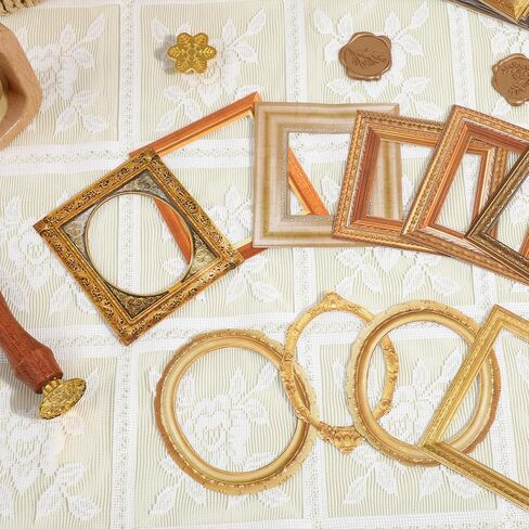 Classicseali 180pcs ملصقات الإطار لسكرابوكينغ، ملصقات إطار الصورة القابلة للصق، خمر القصاصات إطارات الصور ملصق، ديكورات سجل القصاصات لألبوم DIY غير المرغوب فيه مجلة سكرابوكينغ الحرف in Saudi Arabia