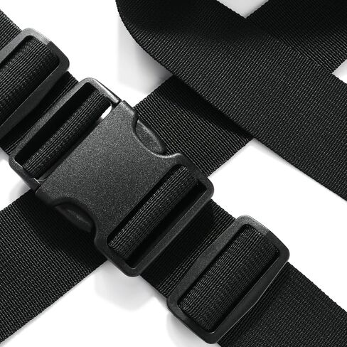 CooBigo 6 Set 1.5 Inch Plastic Quick Release Buckles + 12 pcs Tri-glide Slides in Saudi Arabia