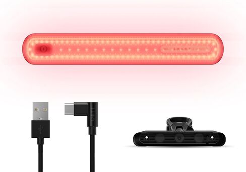 الوحدة 1 الضوء الذكي | اللاسلكي LED الإشارات وضوء الفرامل | USB-C إعادة شحن | جبل مغناطيسي | NAV Remote متوافق | الرؤية التي يسيطر عليها التطبيق عبر iOS و Android in Saudi Arabia