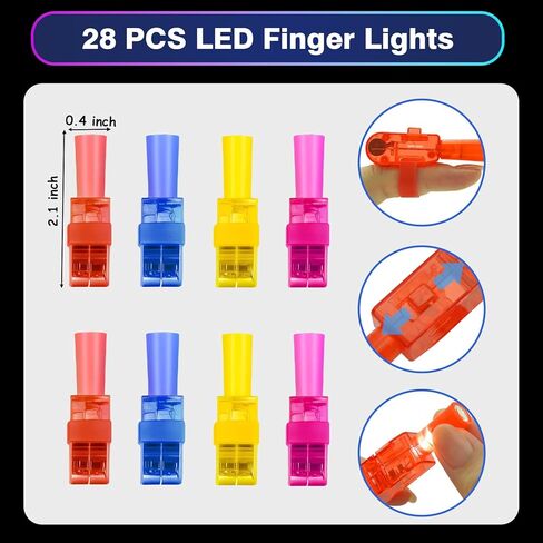 28 حزمة هدايا عيد الحب للأطفال، أضواء الأصابع LED الفضائية مع بطاقات عيد الحب تبادل الهدايا، جوائز الفصول المدرسية، هدايا عيد الحب، هدايا حفلات عيد الحب للأطفال الأولاد والبنات in Kuwait