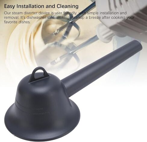 Steam Diverter, ABS Steam Transfer Device Pot Steam Diverter Pressure Cooker Release Accessory for Food Processors and Blenders in Saudi Arabia