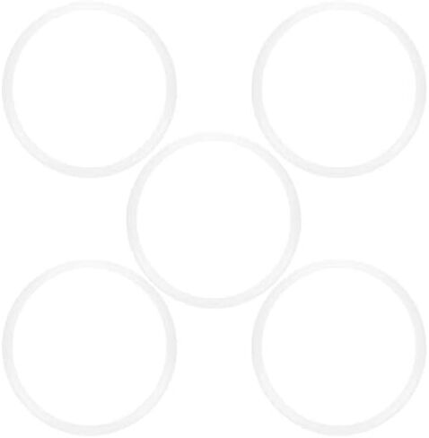 Universal Stainless Steel Pressure Cooker Sealing Gaskets, 22cm Inner Diameter, 5 Pack in Saudi Arabia