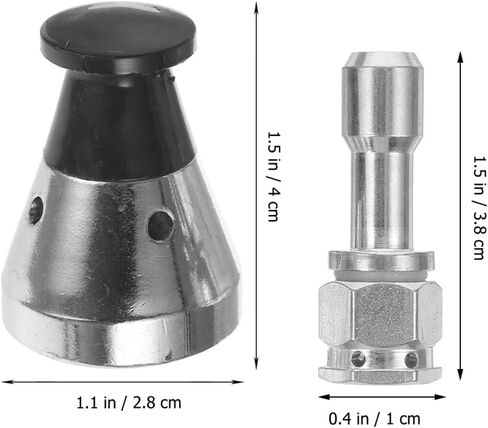 HOMSFOU Pressure Cooker Relief Valve Exhaust Pipe Replacement Part 1.57X1.10X1.10In Pressure Limiting Valve for Efficient and Stable Cooker Operation in Saudi Arabia