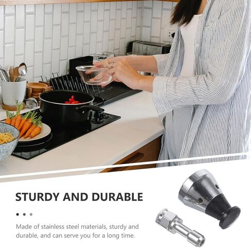 HOMSFOU Pressure Cooker Relief Valve Exhaust Pipe Replacement Part 1.57X1.10X1.10In Pressure Limiting Valve for Efficient and Stable Cooker Operation in Saudi Arabia