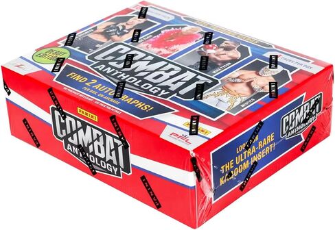 2025 Panini PFL Professional Fighters League Combat Anthology Hobby Trading Card Box (Look for 2 Autographs and 20 Inserts or Parallels per Box on Average) in Saudi Arabia