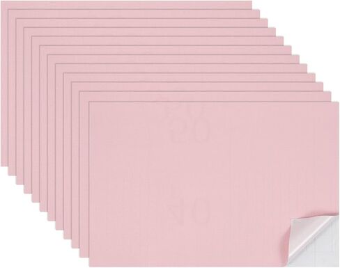 uxcell 12 Sheets Miniature Dollhouse Wallpaper, Self-Adhesive PVC Flooring Wall, Mini Wall Decor for Dollhouse Sand Table Model Accessories 11.81 x 7.87 Inch (White) in Saudi Arabia