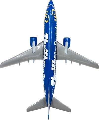 مصغرات الطيران غرب المحيط الهادئ ثريفتي 737-300 مقياس 1:200 - نموذج طائرة بلاستيكية سهلة التركيب - نسخة طبق الأصل من طائرات الخطوط الجوية الغربية رقم ABO-73730H-400 in Saudi Arabia