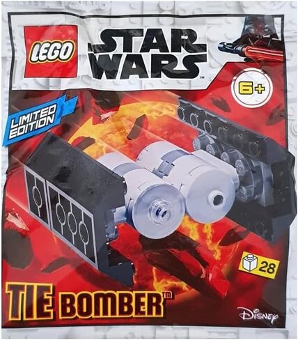Lego Star Wars Mini Foil Pack #912171 Imperial TIE Bomber - Paper & Foil in Saudi Arabia