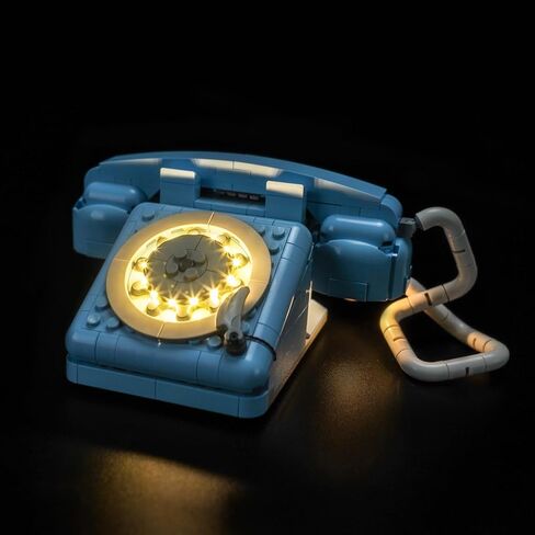 Light kit Compatible with Lego 31174 Retro Telephone - No Model Only Light, LED Lighting Accessories Compatible with Lego Creator 3-in-1 Vintage Phone 31174 in Saudi Arabia