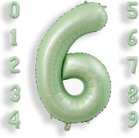 AULE 40 Inch Big Rose Gold 1 Balloon Number Large Foil Helium Number Balloons 0-9 Jumbo Giant Happy 1st Birthday Party Decorations for Boy or Girl Huge Mylar Anniversary Party Supplies in Kuwait