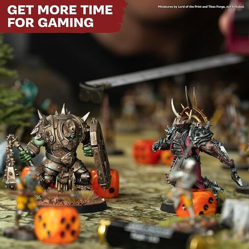 The Army Painter, Ultimate Starter Bundle, Incl: Warpaints Fanatic & Speedpaint 2.0 Mega Set, Wet Palette XL, Battlefield Basing, Masterclass DryBrushes, Black Apron, 2 brushes, Brush on primer in Saudi Arabia