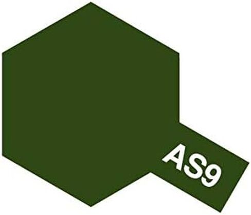 طامية بخاخ الطائرات AS-9 أخضر داكن 100 مل أكريليك TAM86509 طلاء أساس ودهانات in Saudi Arabia