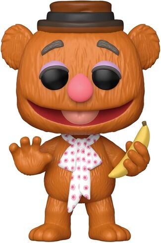 فانكو بوب! التلفاز: The Muppets - Fozzie Bear - مجسم من الفينيل قابل للتجميع - فكرة هدية - بضائع رسمية - ألعاب للأطفال والكبار - مجسم نموذجي لهواة الجمع والعرض in Saudi Arabia