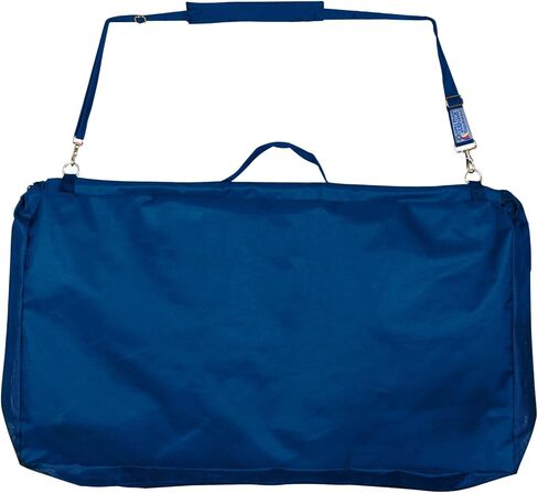 Dura-Tech Supreme Western Saddle Pad Carrier | Color Navy | Holds Multiple Pads | Durable 600D Polyester | Breathable Mesh Ends | Adjustable Straps | Expands to 5" in Kuwait