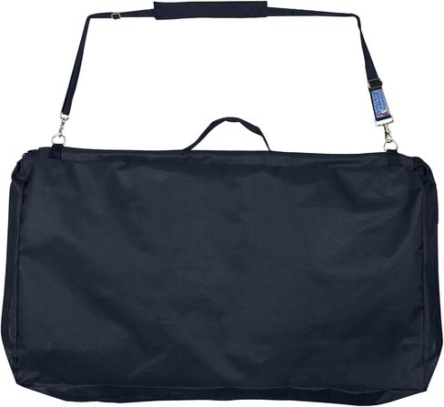 Dura-Tech Supreme Western Saddle Pad Carrier | Color Navy | Holds Multiple Pads | Durable 600D Polyester | Breathable Mesh Ends | Adjustable Straps | Expands to 5" in Saudi Arabia