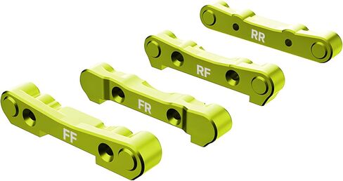 RIAARIO R16075 Upgraded Front & Rear Suspension Arm Set Spare Part for RC Car 1:14 in Kuwait