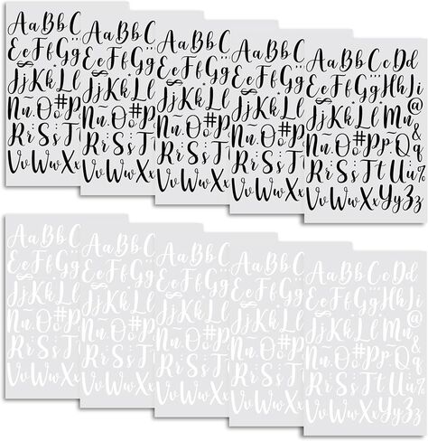 Iron-on Letters for Clothing, 10 Sheets 690 Pieces Heat Transfer Vinyl Letters for Fabric, with 1.5 Inch A-Z Alphabet Stickers for T-Shirts, Iron on Letters for Fabric (Gold&Silver) in Saudi Arabia