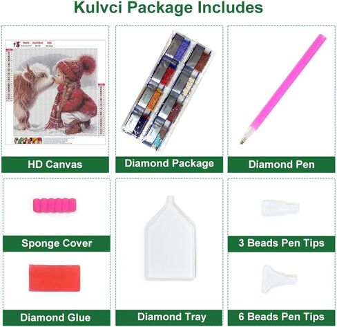 مجموعات الرسم الفني الماسي من Kulvci للبالغين، مجموعات فنية ماسية البقرة للمبتدئين، 5D DIY حفر كامل للأحجار الكريمة لديكور المنزل هدية 12 × 12 بوصة in Saudi Arabia