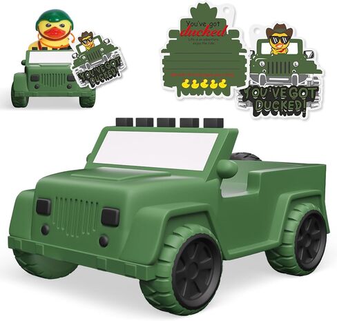 Army Green Car Rubber Ducks Most 2 in Rubber Ducks,Car Dashboard Decorations Accessory Party Favor in Saudi Arabia