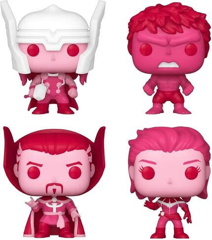 مجموعة Marvel Pocket POP Valentines مكونة من 4 قطع in Kuwait