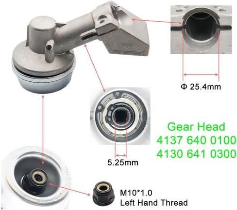 JITUIHOM Compatible Gear Crank for FS Series Models FS85T FS85R FS87 FS87R FS90 FS90R FS94 FS94R FS94C FS94RC FS100 FS100R FS110 FS110R FS120 FS120R FS130 in Saudi Arabia